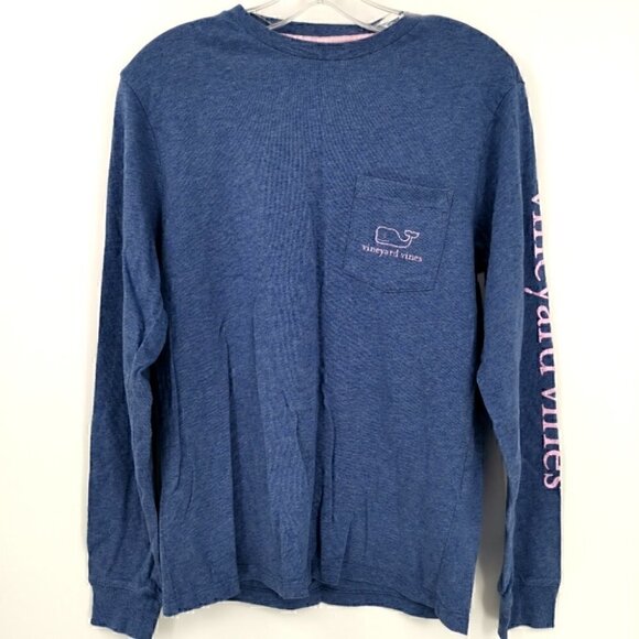 Vineyard Vines Women's XS Cotton Pink Whale Top - Picture 5 of 11